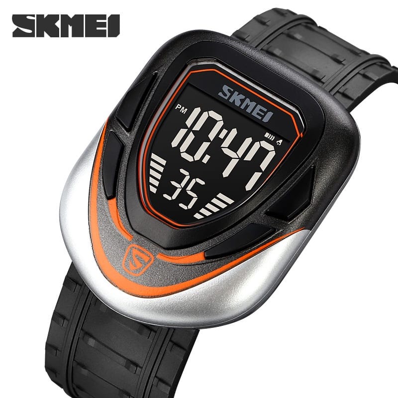 Jam Tangan Skmei 1833 Cowok Digital Strap Rubber Kualitas Original Waterproof/JAM TANGAN SKMEI CEWEK/COWOK TYPE 1833 ORIGINAL WR/JAM TANGAN DIGITAL SPORT SKMEI