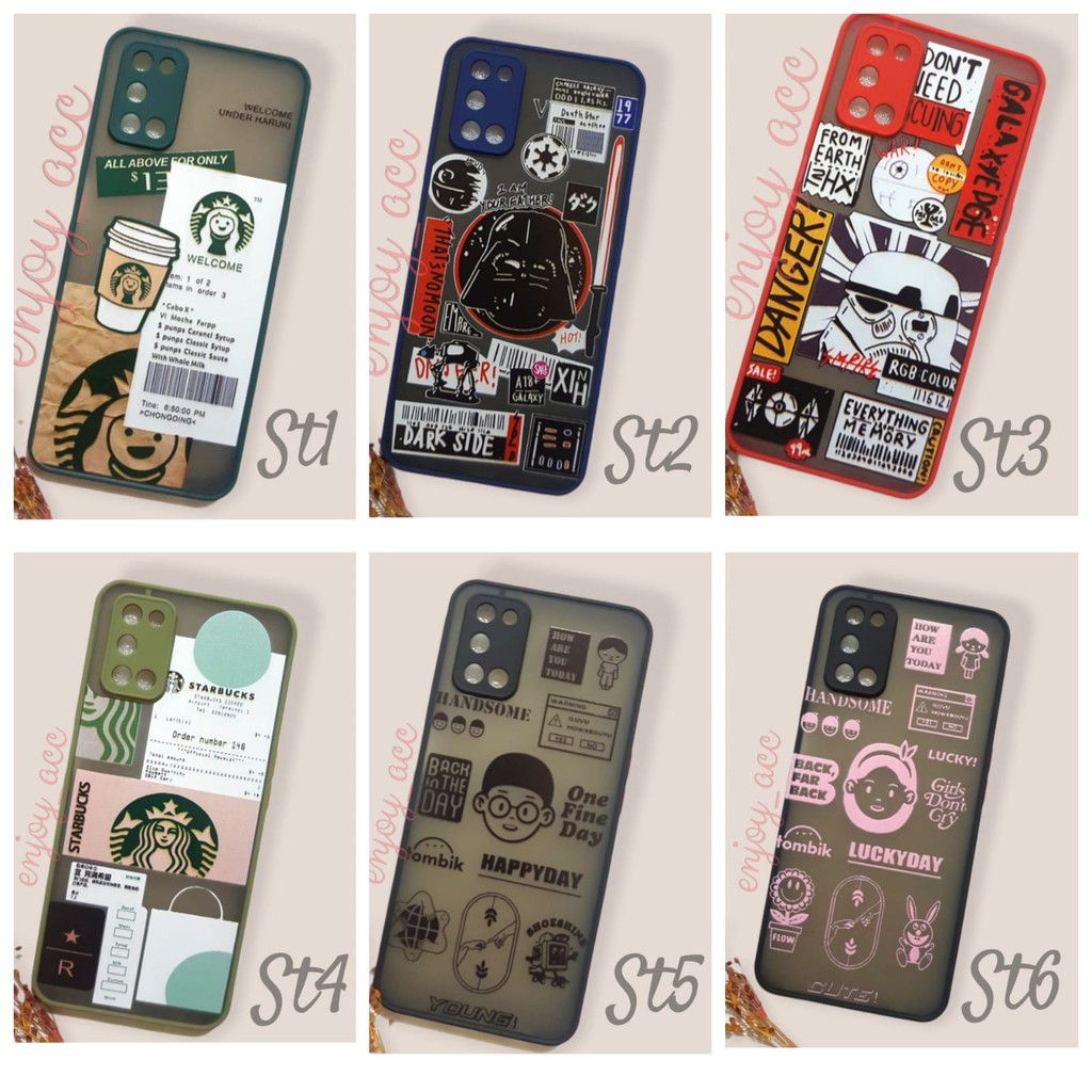 GROSIR CASE CASING FUZE DOVE MY CHOICE AERO STARBUCKS IPHONE OPPO SAMSUNG VIVO XIAOMI REALME INIFINIX-1