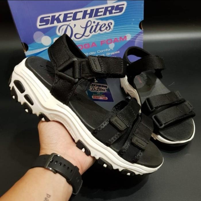 Sepatu Skechers  Sandal Skechers  Sepatu Sandal Dlites Sandal Woman Restock