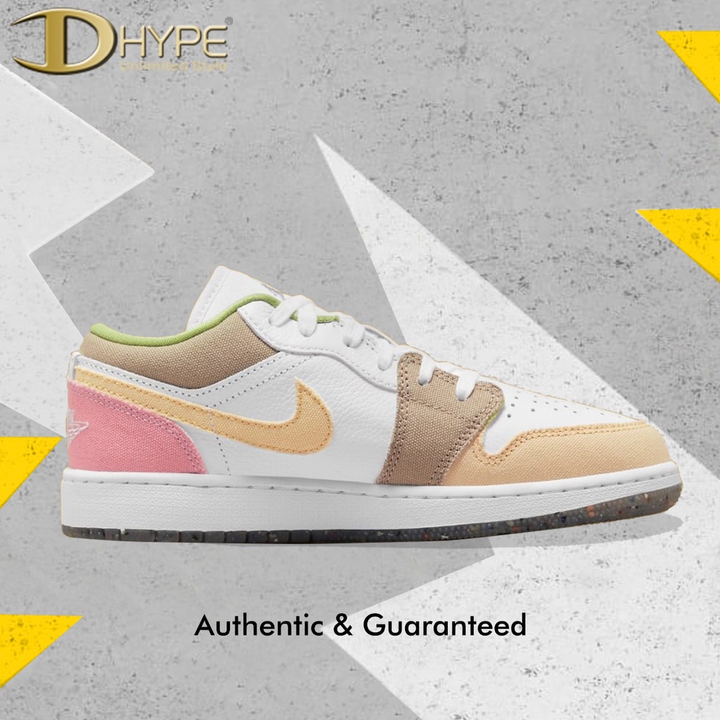 AIR JORDAN 1 LOW PASTEL GRIND 100% Authentic