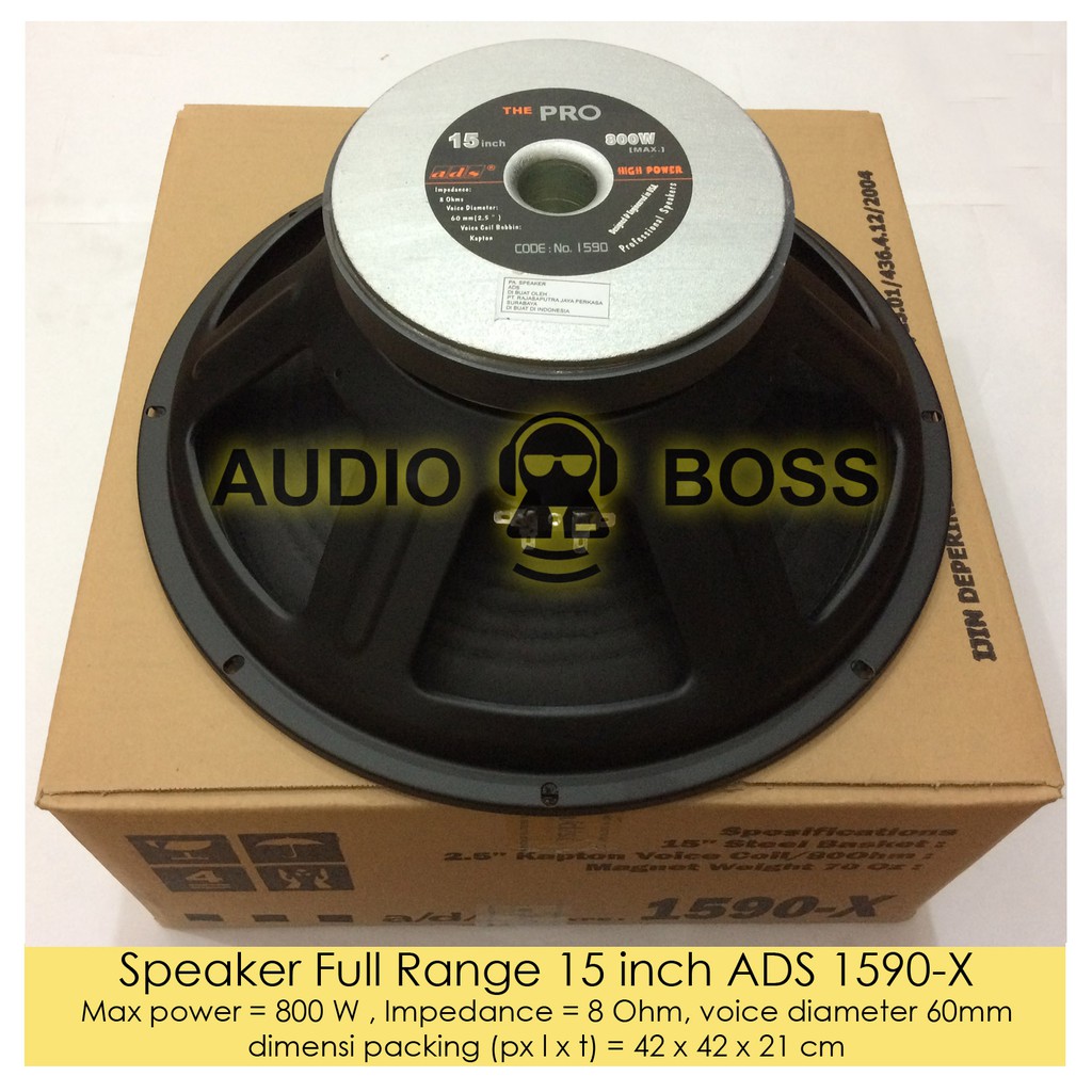 speaker ads 12 inch full range