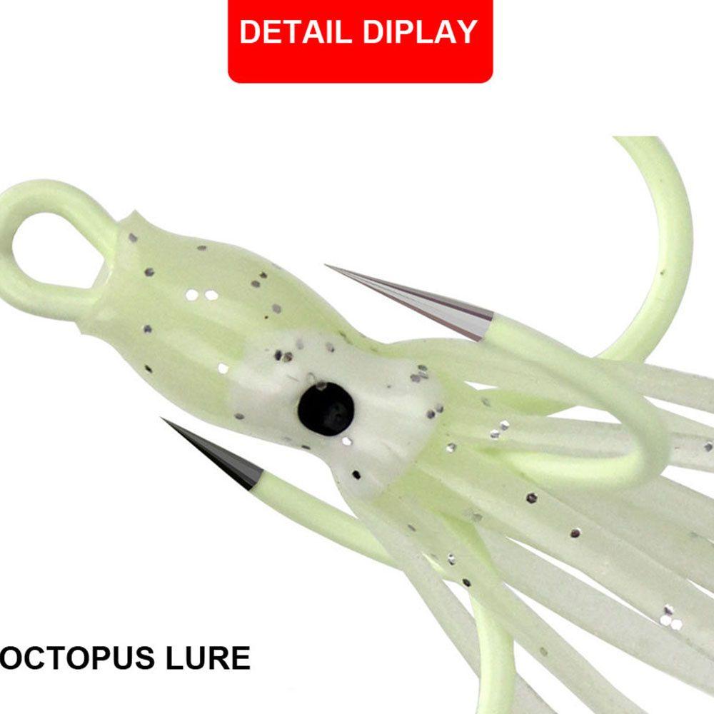 Preva 1Pcs Fishing Wobbler Jig Fishing Tackle Lures Umpan Gurita Crankbait