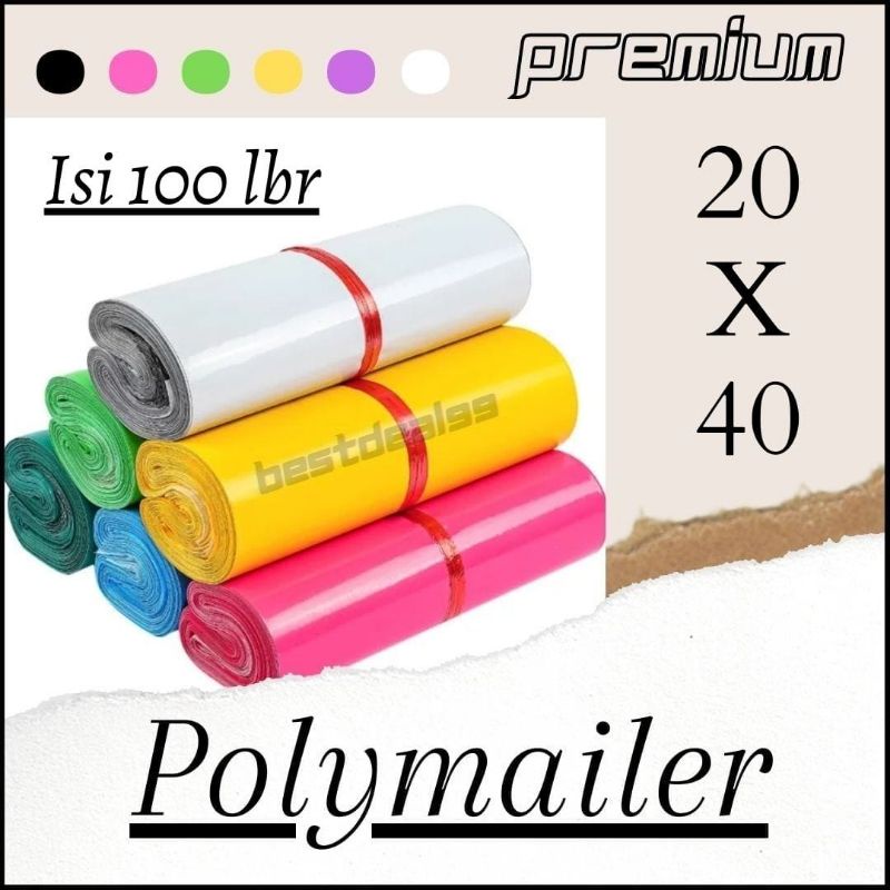 [40x60] 50 LBR PLASTIK POLYMAILER OLSHOP / PLASTIC PACKING ONLINE SHOP