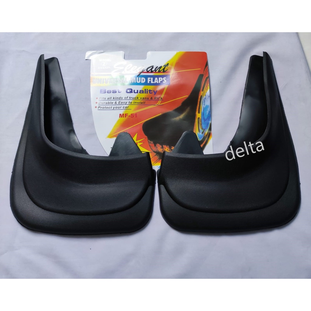 Mud guard / Karpet roda mobil sedan universal 2pcs