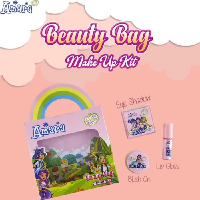Amara Beauty Bag Make Up Kit 3pcs