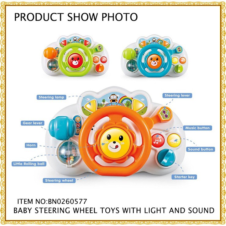 Mainan setir setiran mobil - Baby mini steering wheel