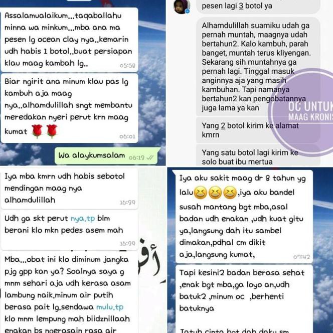 ✅Populer Obat Herbal Asam Lambung Ampuh OCEAN CLAY Lempung Laut Alami ORIGINAL ⭐⭐⭐⭐⭐