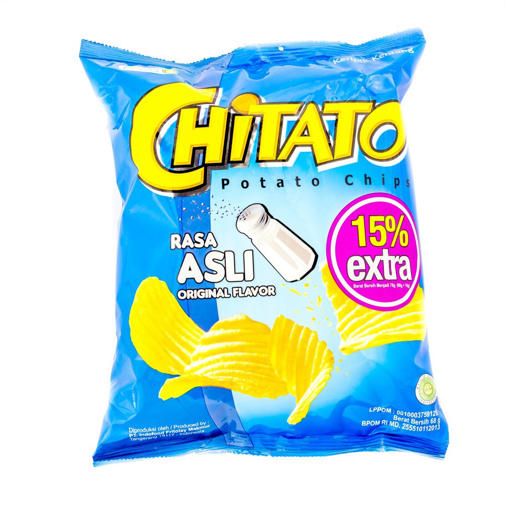 

Chitato Plain Salt 68gr Pak - Farmers Market