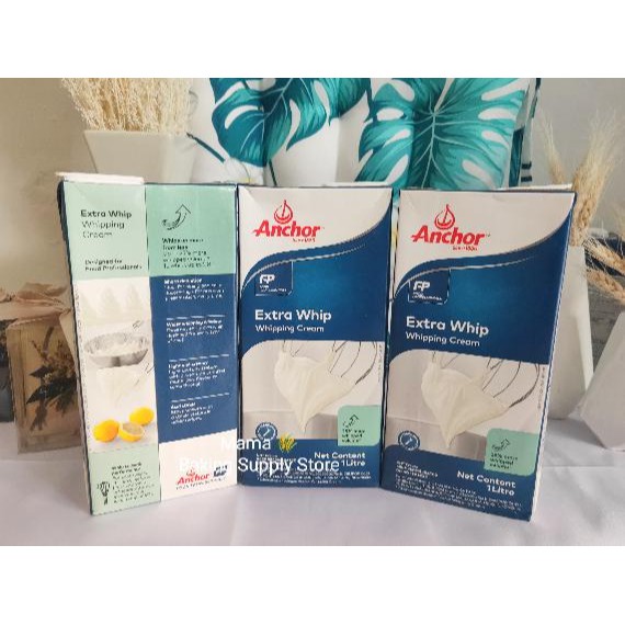 

ANCHOR Extra Whip Whipping Cream Topping Krim Whiping 1 L Grab Gojek