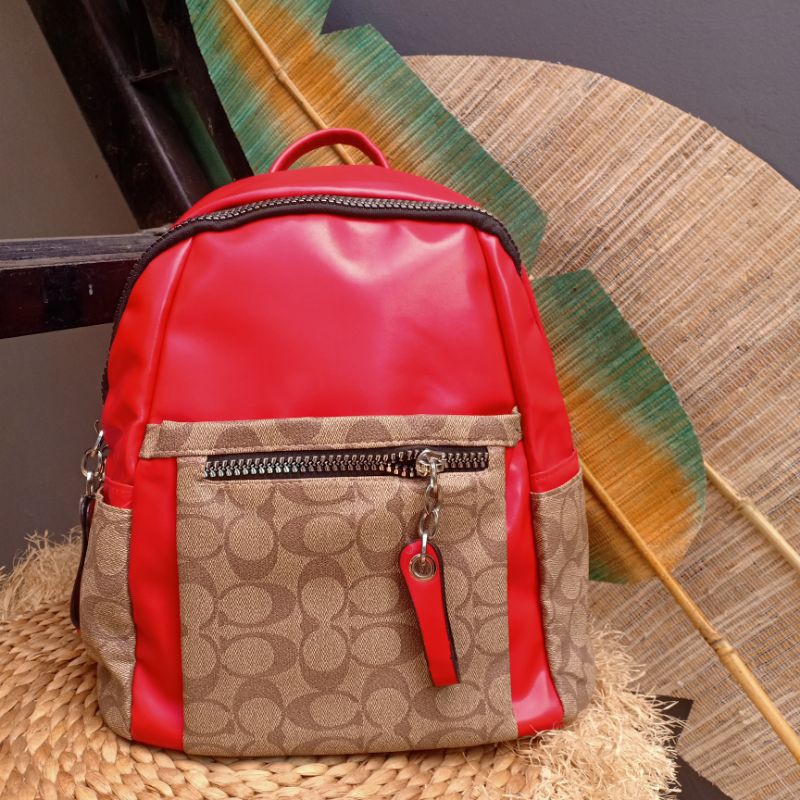 tas ransel coach import premium