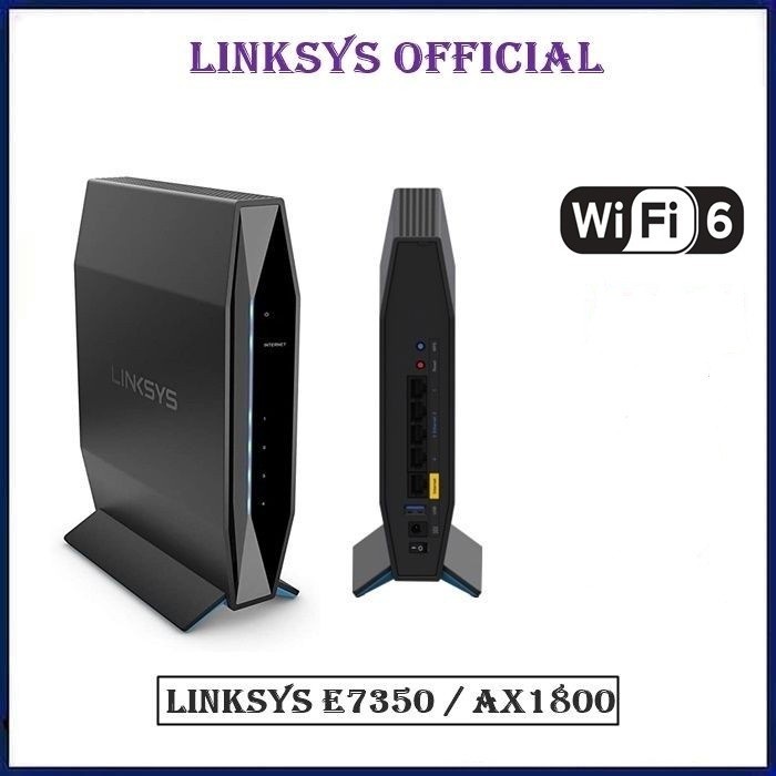 Router Linksys E7350 AC1800 Linksys Dual-Band WiFi 6 Router