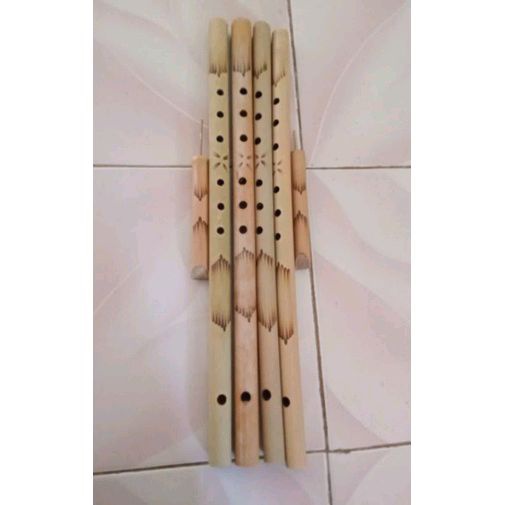 Suling / Seruling Bambu + BONUS