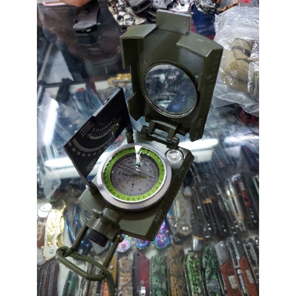 KOMPAS BIDIK DENGAN CLINOMETER navigasi