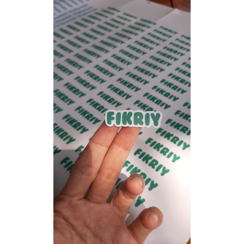 

stiker nama anti air