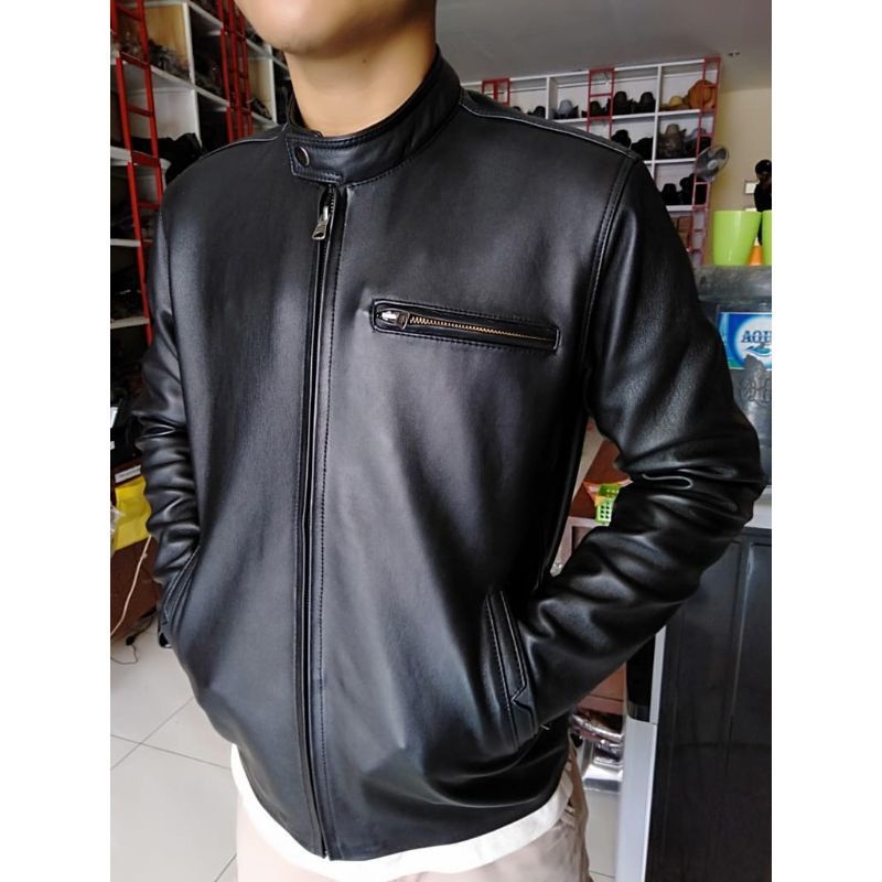JAKET KULIT ASLI/JAKET PRIA/JAKET KULIT PRIA ASLI