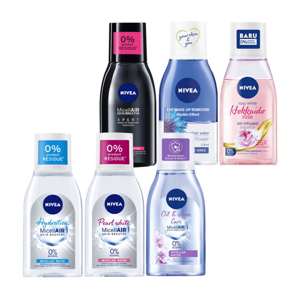 Micellar Water Nivea 125ml MicellAir Make Up Cleanser