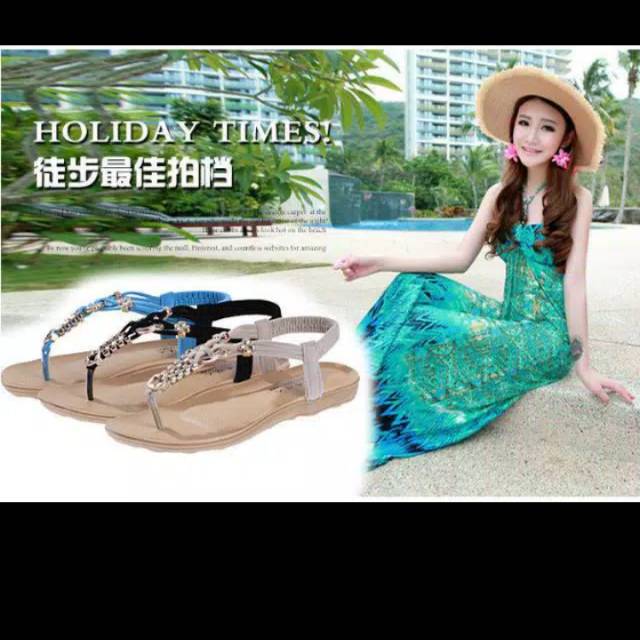 Flip flop wanita tali kecil *IS45