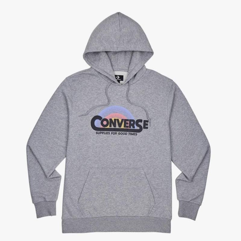 Converse Hoodie script grey res