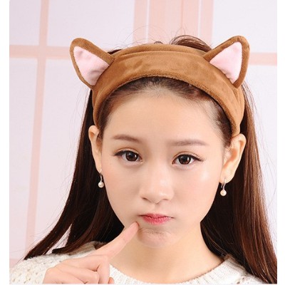 Bando Bandana Cuci wajah / Bando Facial / Headband kuping kucing