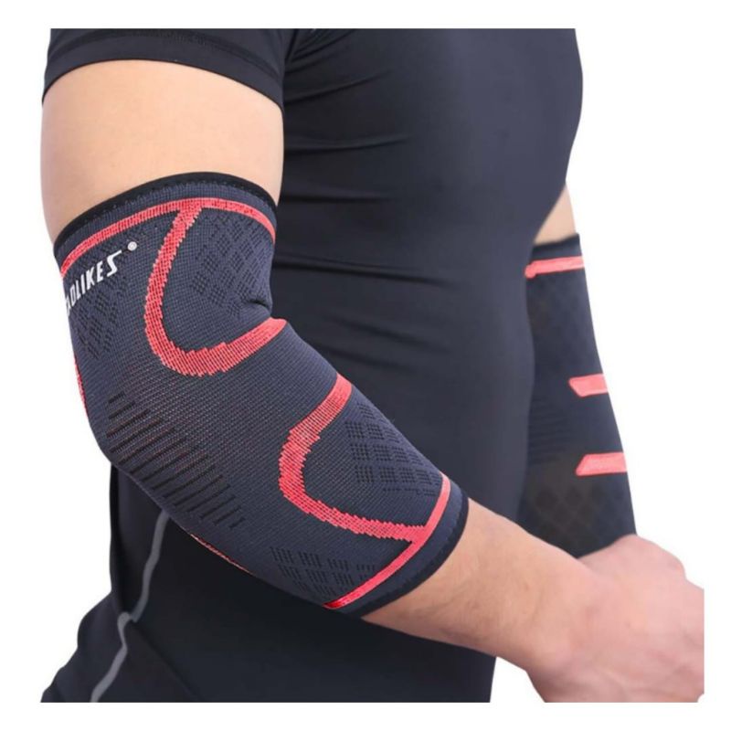 Pelindung Siku Deker Fitnes Yoga Gym Basket Elbow Support