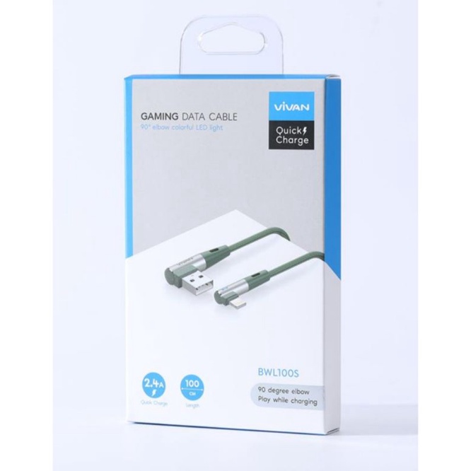 Vivan BWL100S Lightning Gaming Kabel Data Cable Type iPhone