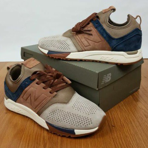  New  Balance  247 brown sepatu  olahraga pria sneakers pria 