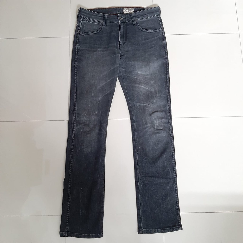 Wrangler Spencer Black Jeans Washed