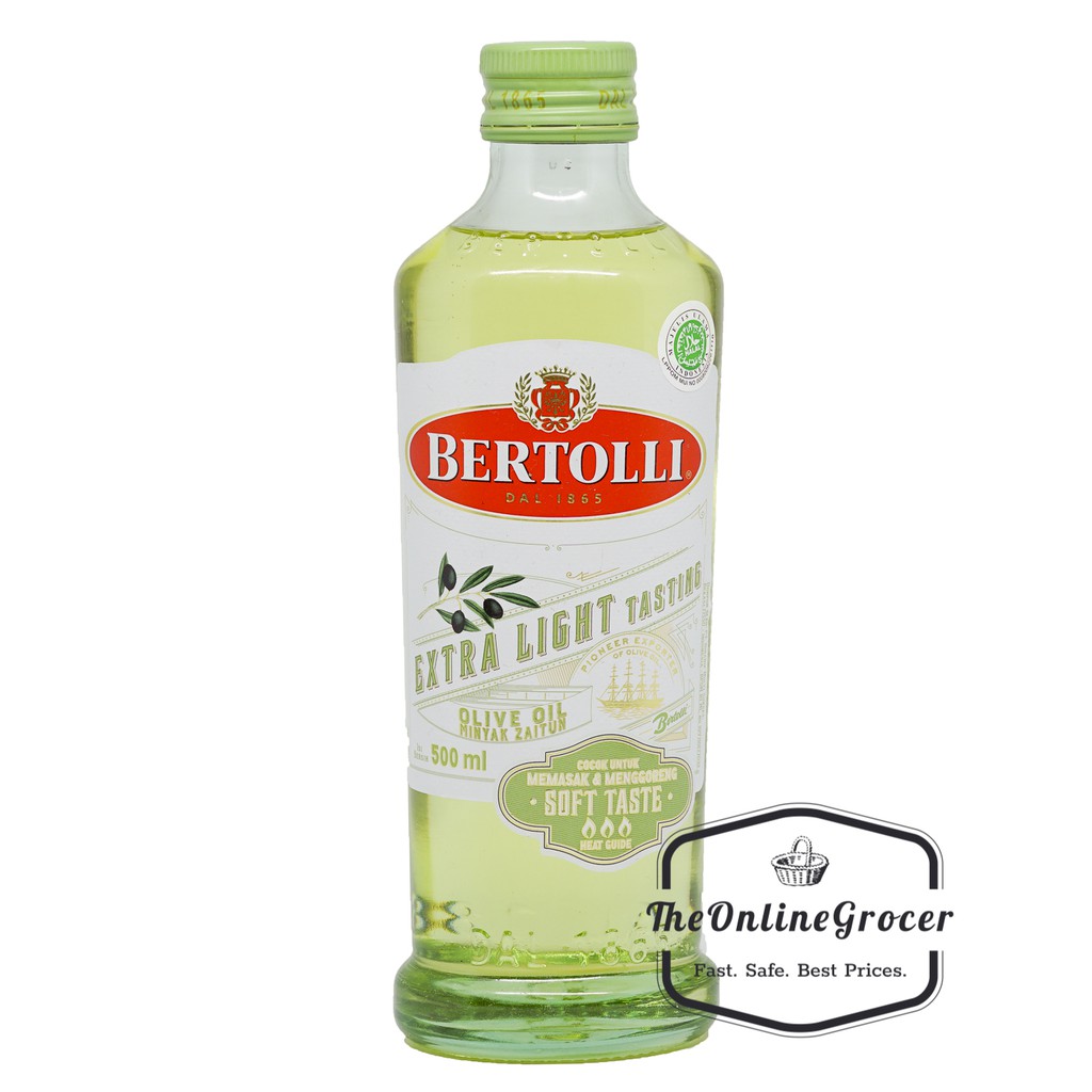 Bertolli Extra Light Olive Oil 500ml - Minyak Zaitun