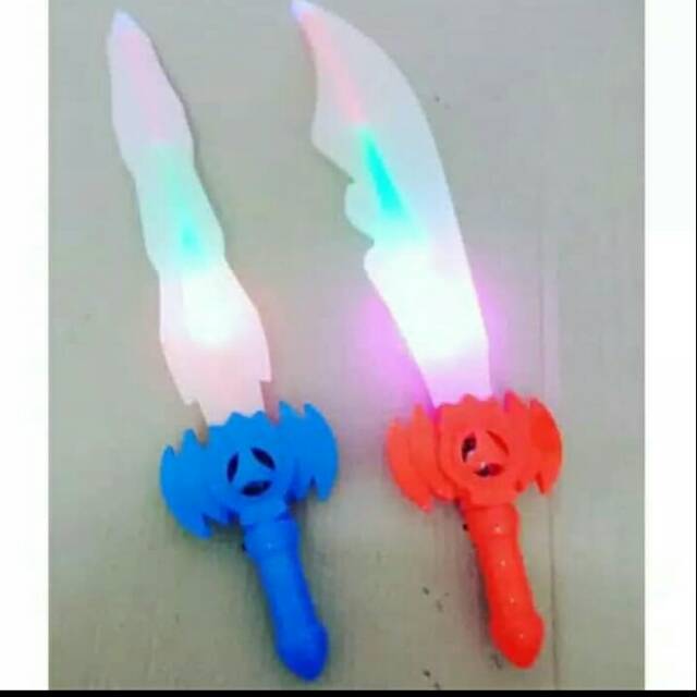 Mainan pedang anak menyala