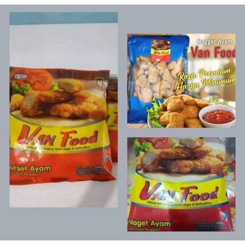 

Van Food Nuget Ayam 1kg