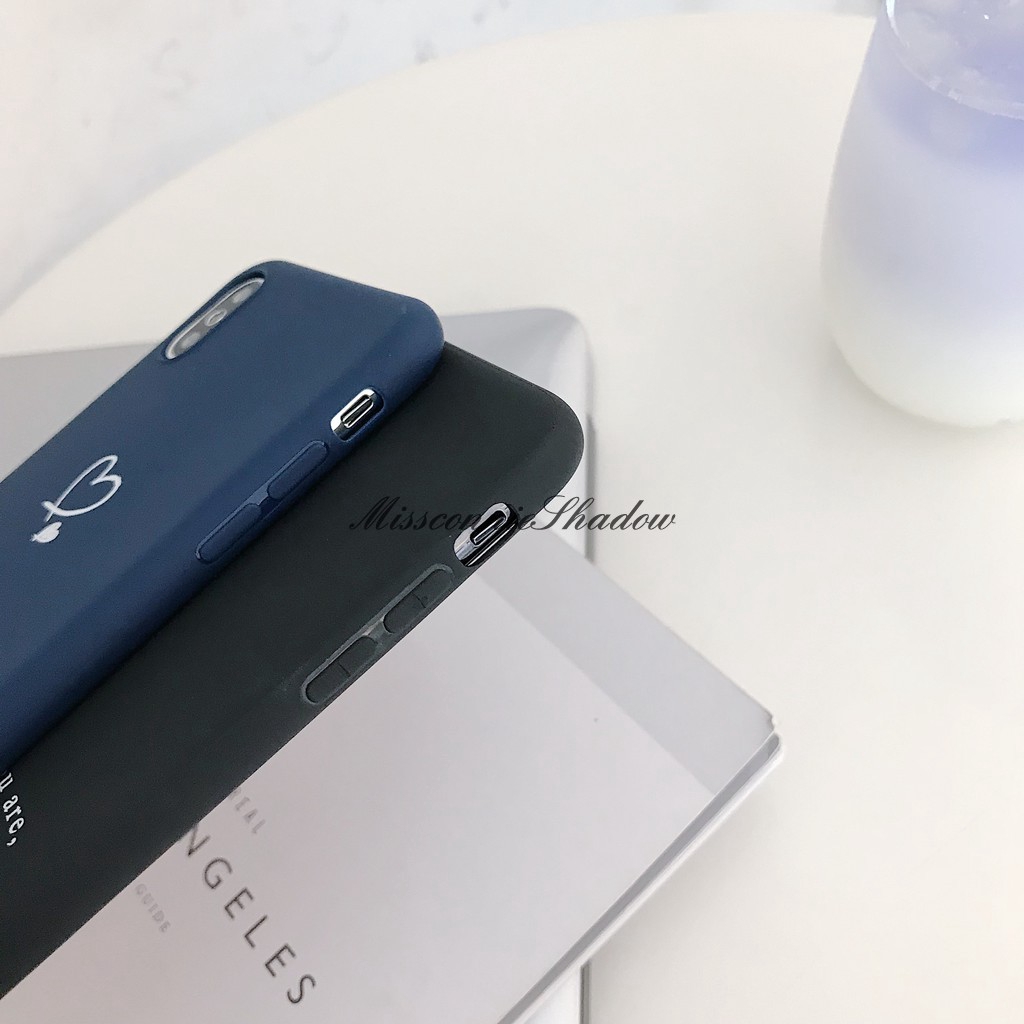 Casing Soft Case TPU oppo A5 2020 a3s a37 a71 A7 A12 F7 A11K F9 f9pro F5 f9pro a39 a57 a39 a57 Motif a57 Biru Navy-7
