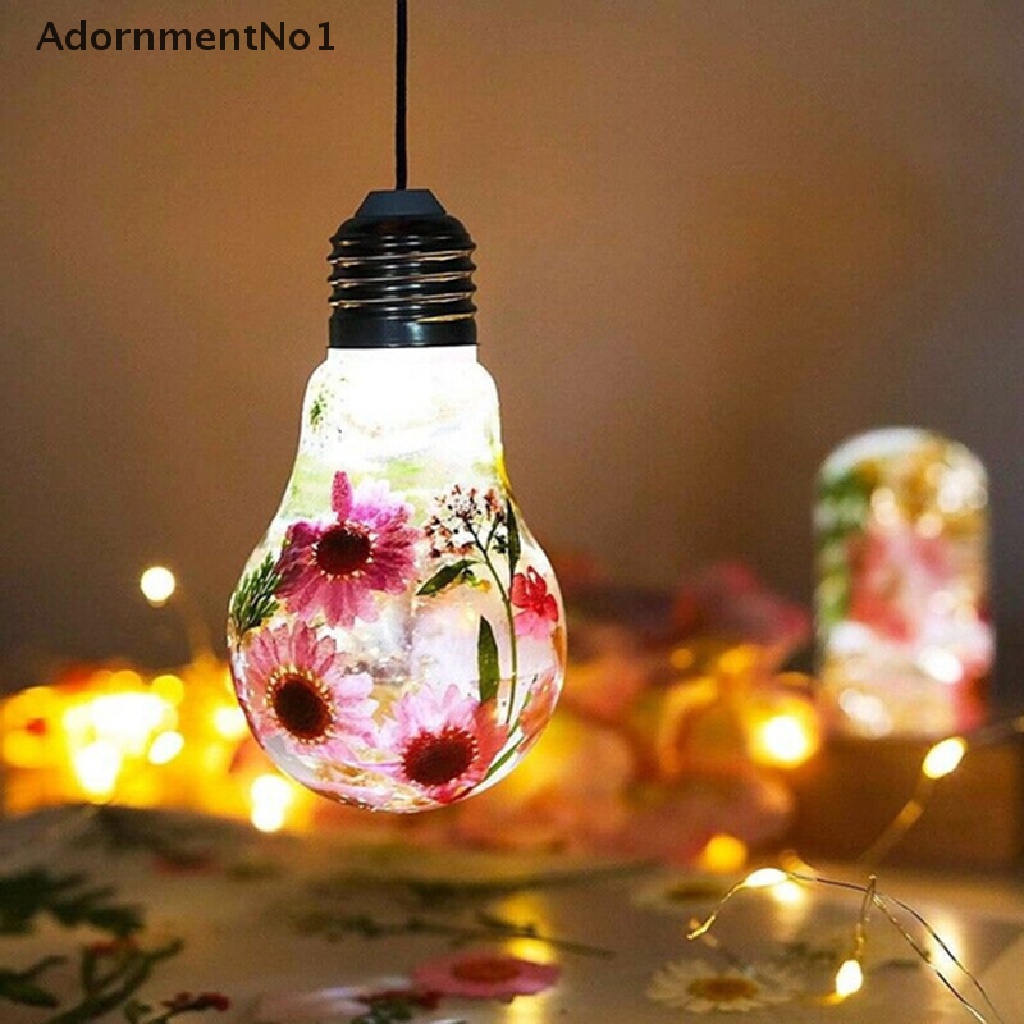 (AdornmentNo1) 16pcs / Set Cetakan Resin Bentuk Bohlam Lampu LED Bahan Silikon