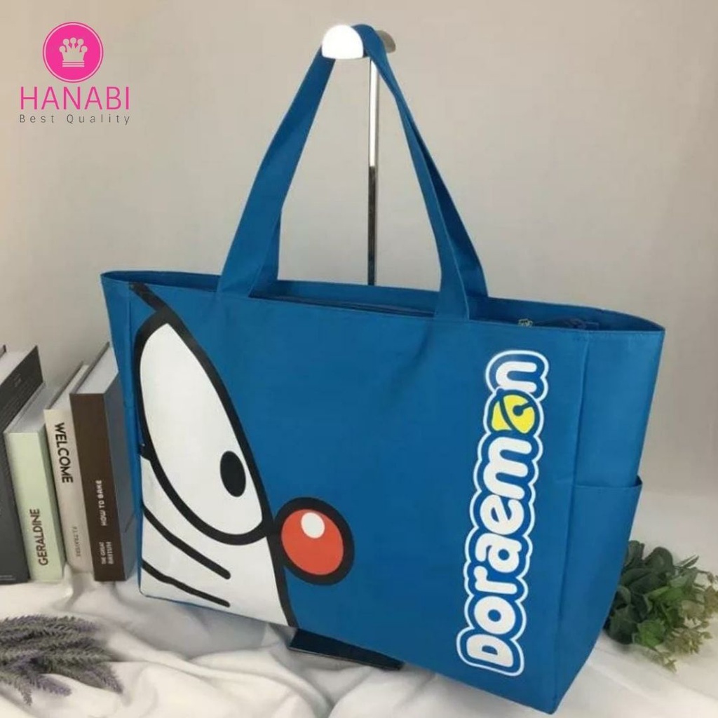 HANABI - Totebag DORAEMON tas anak tas handbag lucu