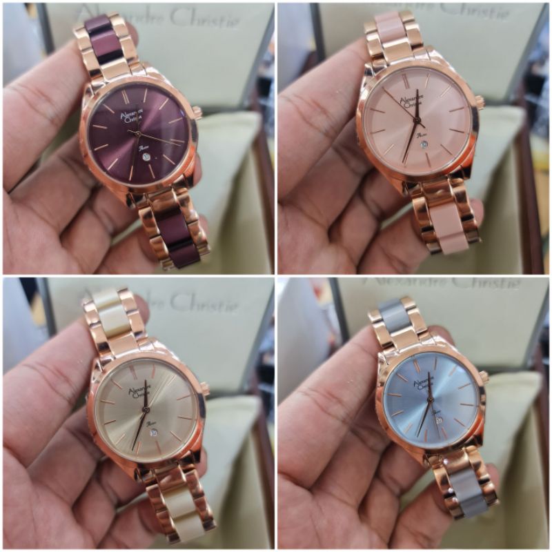 jam tangan alexandre christie ac2919 ladies new original 2919 best seller