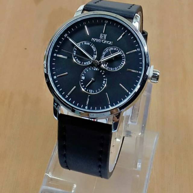 JAM TANGAN PRIA NAVIFORCE 3001 KULIT