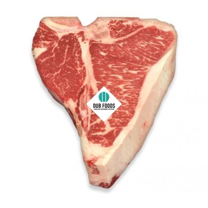 

TBONE / PORTERHOUSE BEEF US PRIME STEAK 400 - 500 GRAM DFGH5136