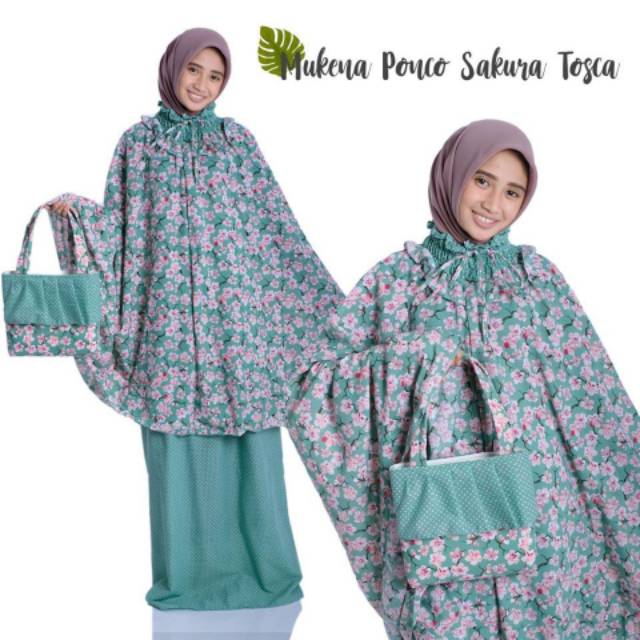 PROMO MUKENA TELEKUNG RUKUH TRAVELLING RAYON ADEM BALI SAKURA DEWASA GROSIR MUKENAH TASIK TERMURAH