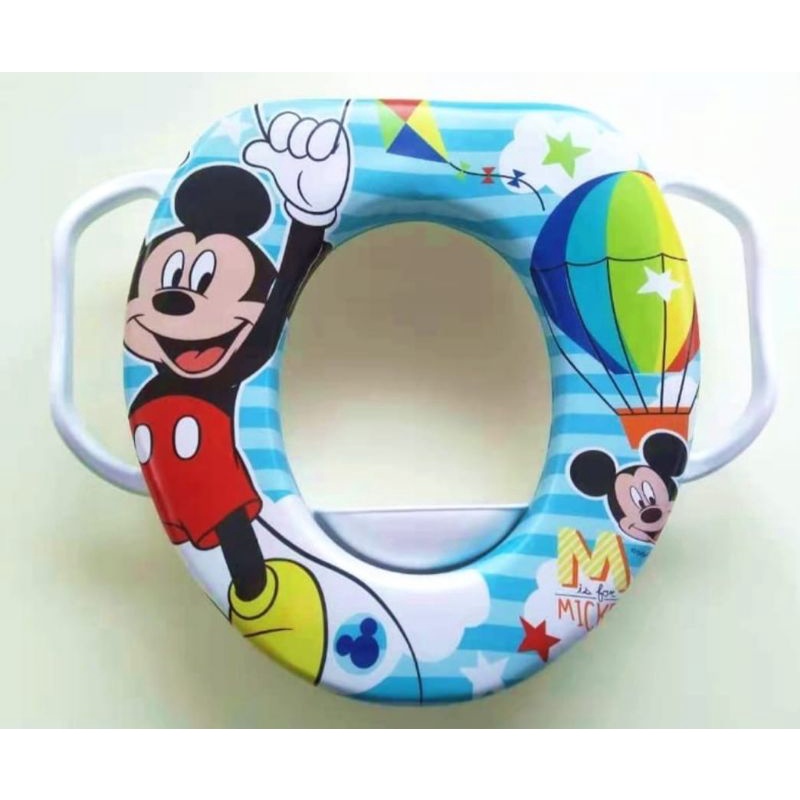 Potty handle ring closet / toilet training / dudukan toilet bayi