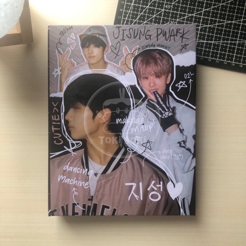 

[PREORDER] CUSTOM BINDER PHOTOCARD COVER JISUNG by @cookiesncrean (baca deskripsi)