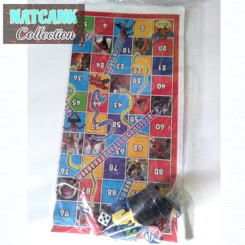 MAINAN ANAK LUDO ULAR TANGGA - MAINAN ANAK JADUL LUDO