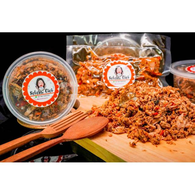 

Cakalang Pampis Suwir, Kemasan Seal & Vacuum.