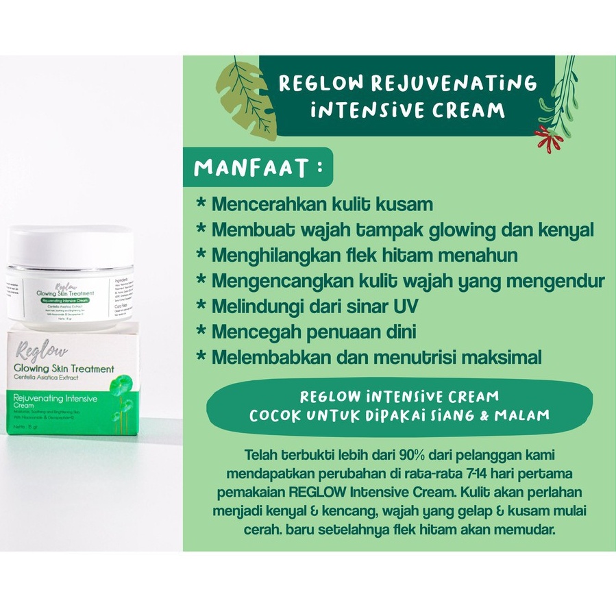 Cream Reglow Glowing Skin Bpom dr Shindy Krim Reglow Skincare Original