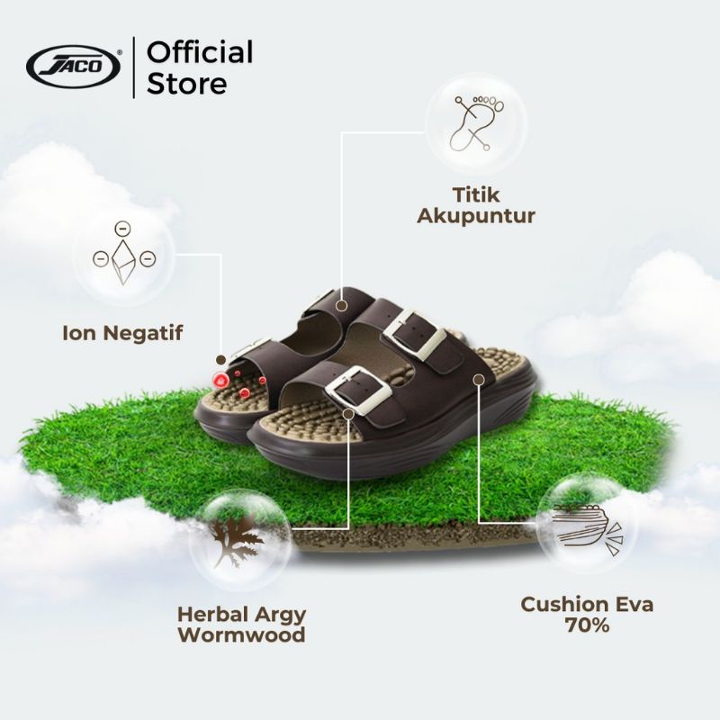 Jaco Kozuii K-walk sandal kesehatan dan replexi original promo spesial-2