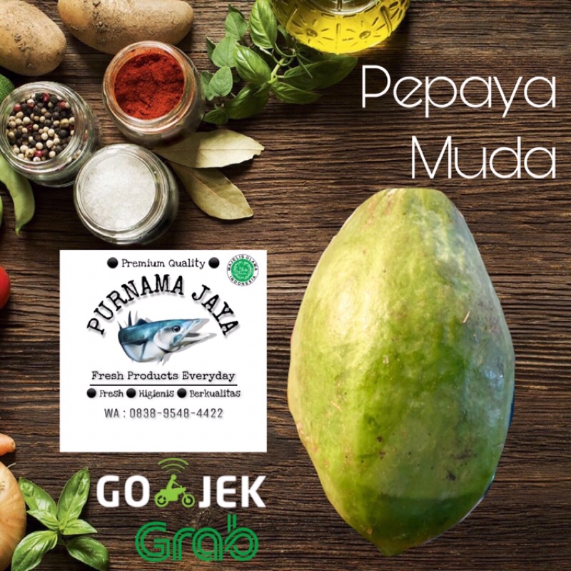 

pepaya muda segar bandung purnamajaya co purnama jayaa