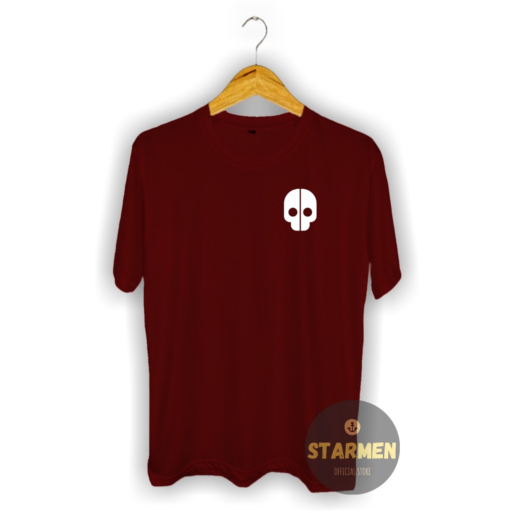 Kaos Distro Pria T-Shirt Motif Kata Kata SKULL