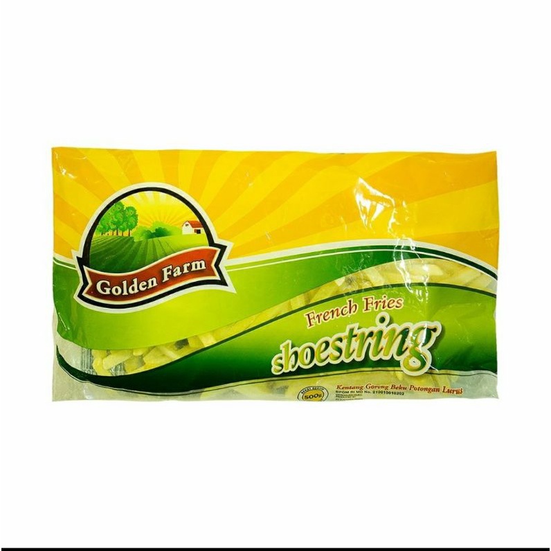 

GOLDEN FARM FRENCH FRIES SHOESTRING 500 GR