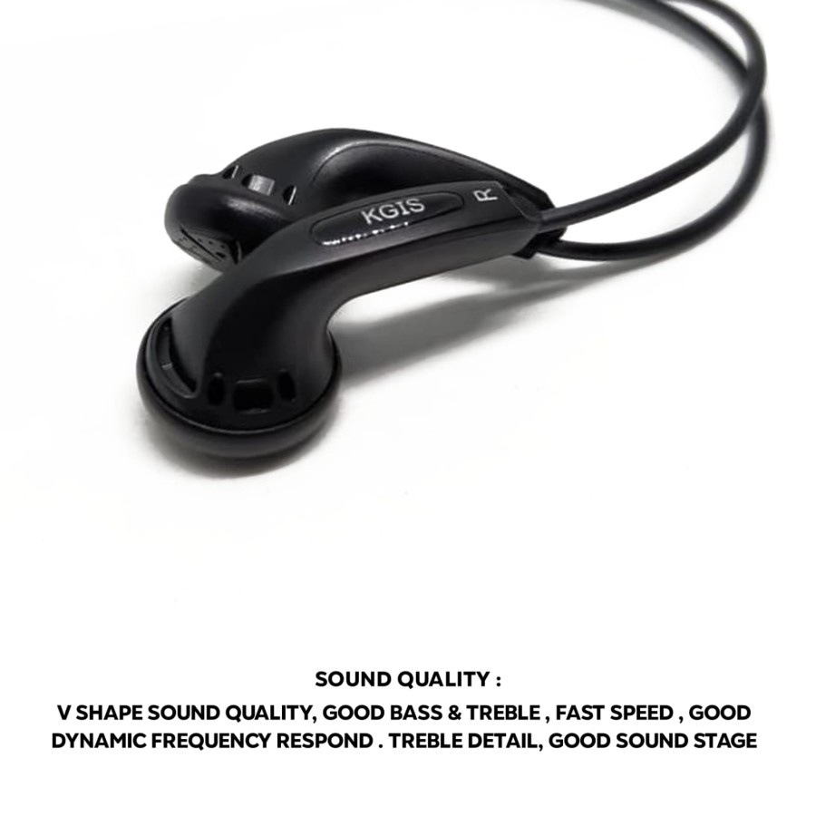 Recommended KGIS Hifi Bass Earphone With Mic Volume Control