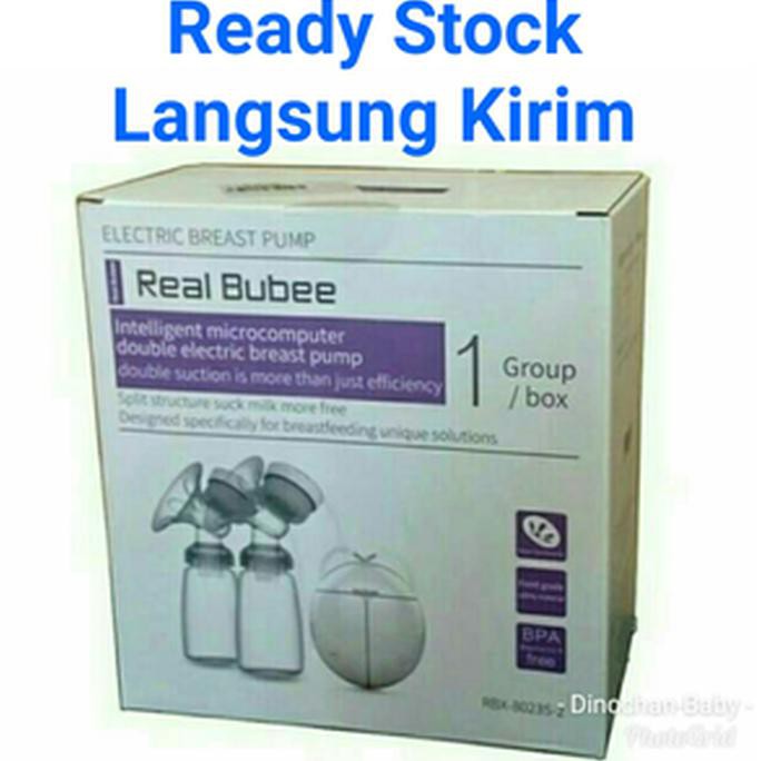 Termurah Pompa ASI Elektrik Real Bubee - Electric Double Breast Pump Real Bubee Terbaru