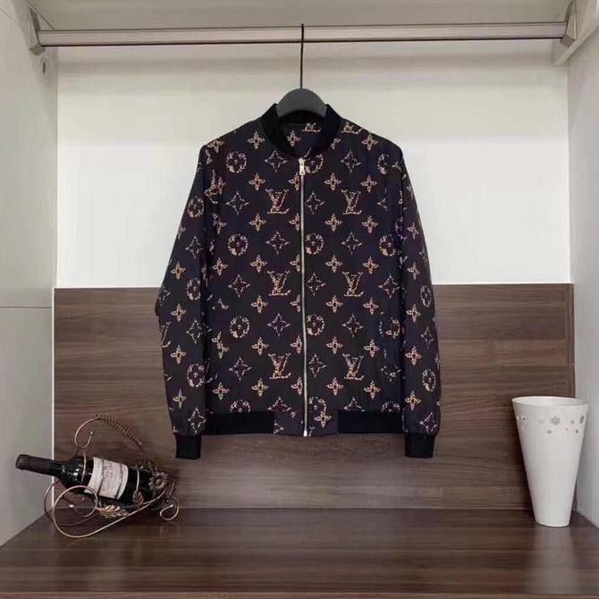 Pengiriman Cepat Jaket Louis Vuitton Premium High Quality Mirror 1:1 / LV 04 Pria MURAH