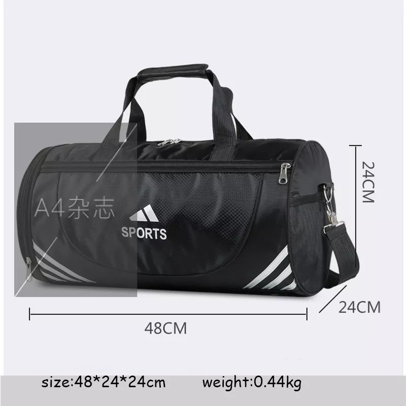 Tas Duffel travel gym bag olahraga sport ukuran besar full color